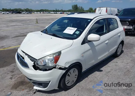 2017 Mitsubishi Mirage Es из США, поврежденный, VIN ML32A3HJ9HH003791